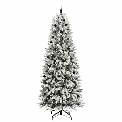 Kunstkerstboom met 300 LED met standaard Wit 93 x 93 x 240 cm