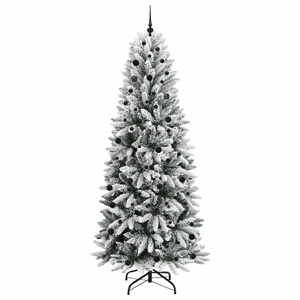 Kunstkerstboom met 300 LED met standaard Wit 93 x 93 x 240 cm