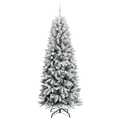 Kunstkerstboom met 300 LED met standaard Wit 93 x 93 x 240 cm