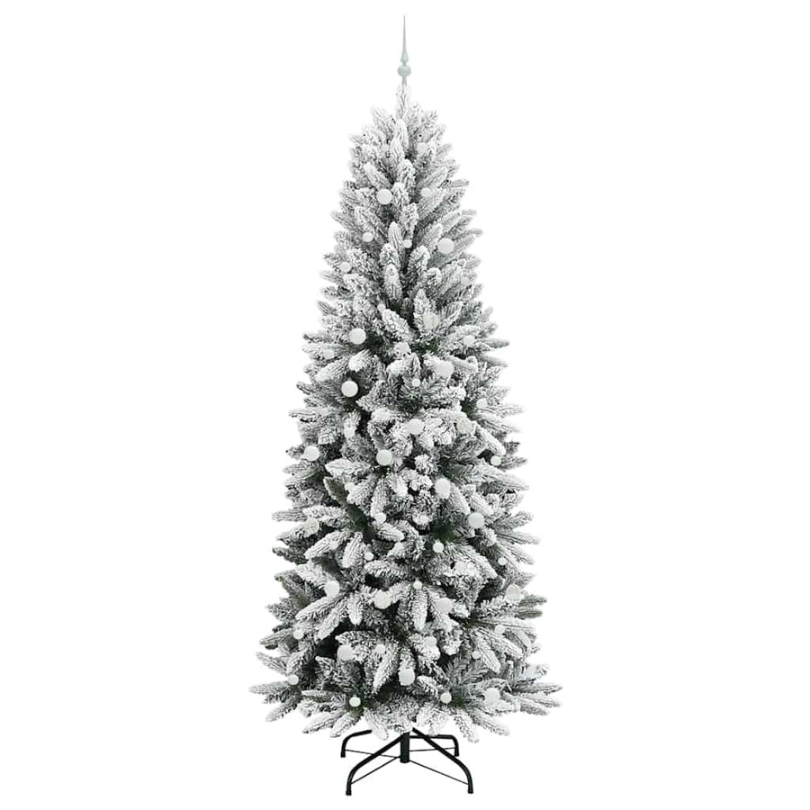 Kunstkerstboom met 300 LED met standaard Wit 93 x 93 x 240 cm