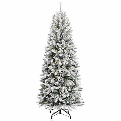 Kunstkerstboom met 300 LED met standaard Wit 93 x 93 x 240 cm