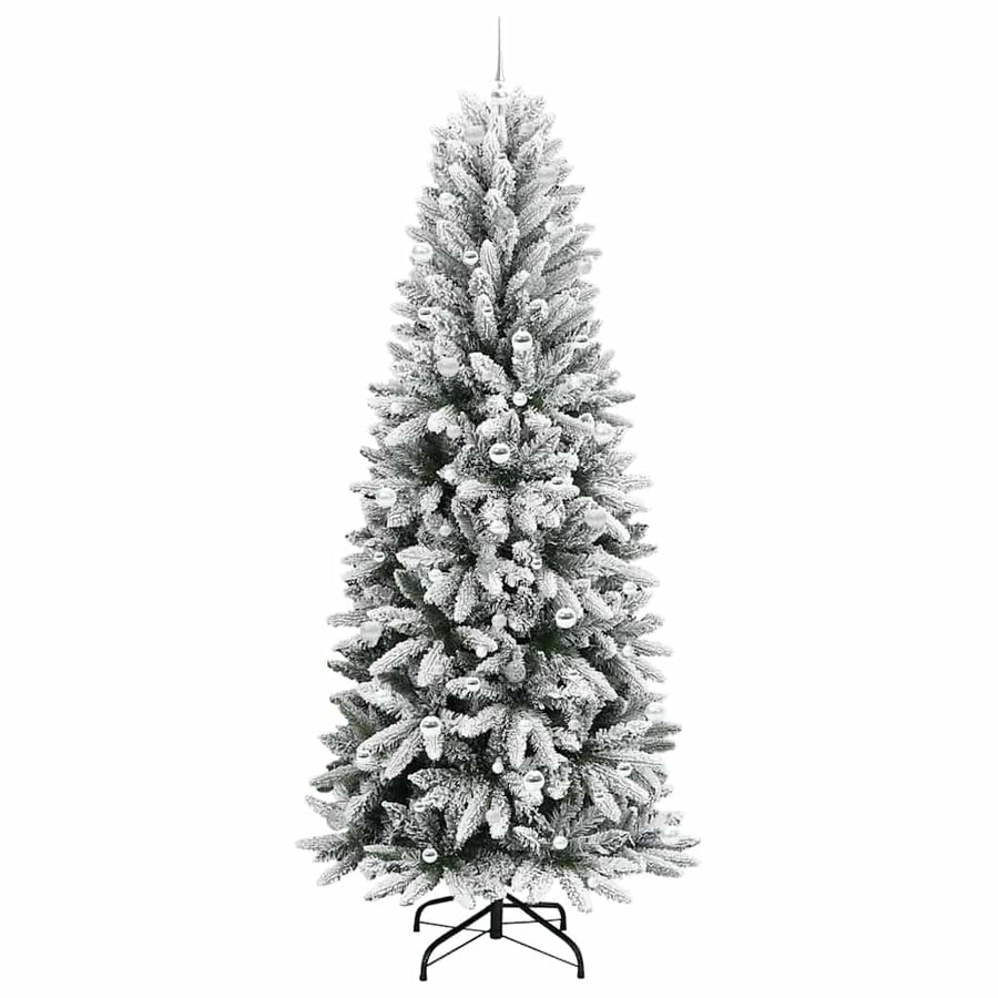 Kunstkerstboom met 300 LED met standaard Wit 93 x 93 x 240 cm