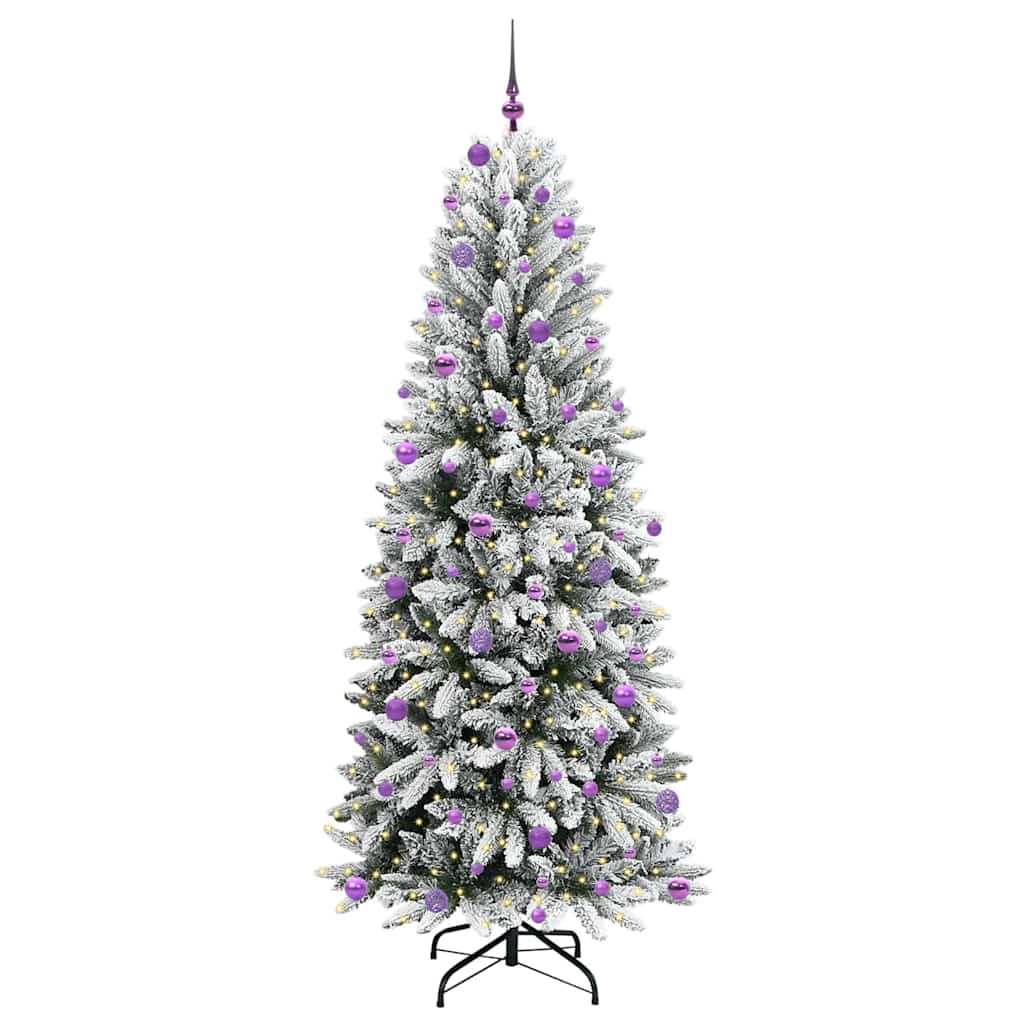 Kunstkerstboom met 300 LED met standaard Wit 93 x 93 x 240 cm