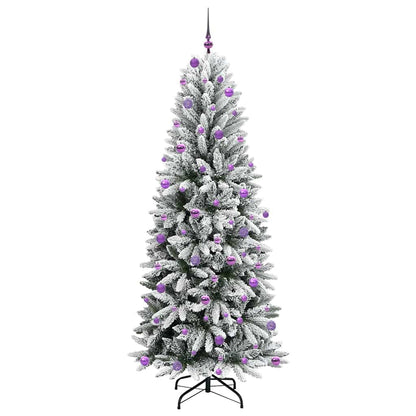 Kunstkerstboom met 300 LED met standaard Wit 93 x 93 x 240 cm