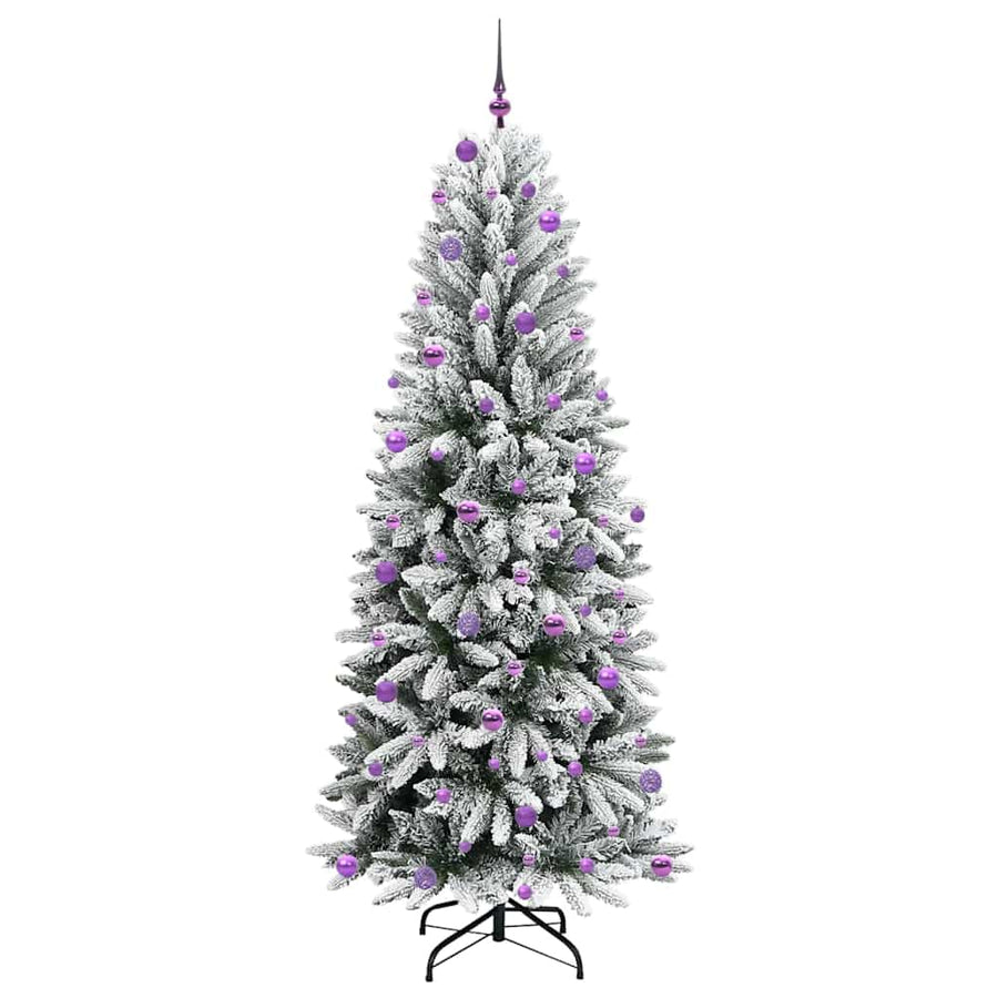 Kunstkerstboom met 300 LED met standaard Wit 93 x 93 x 240 cm