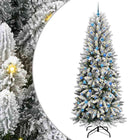 Kunstkerstboom wit 240 cm PVC PE
