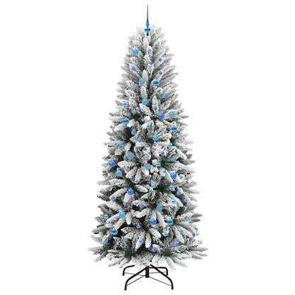 Kunstkerstboom met 300 LED met standaard Wit 93 x 93 x 240 cm
