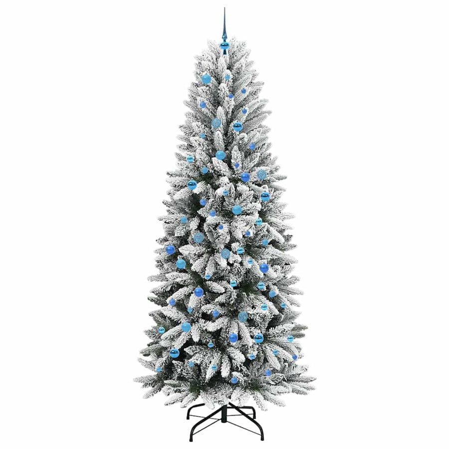 Kunstkerstboom met 300 LED met standaard Wit 93 x 93 x 240 cm