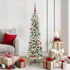Artificial Christmas Tree with 150 LED White 150 cm PVC and Metal and Plastic