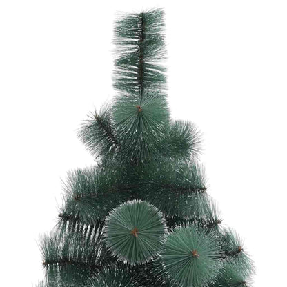 Kunstmatige Vorstverlichte Kerstboom met Bal Set Groen 120 cm