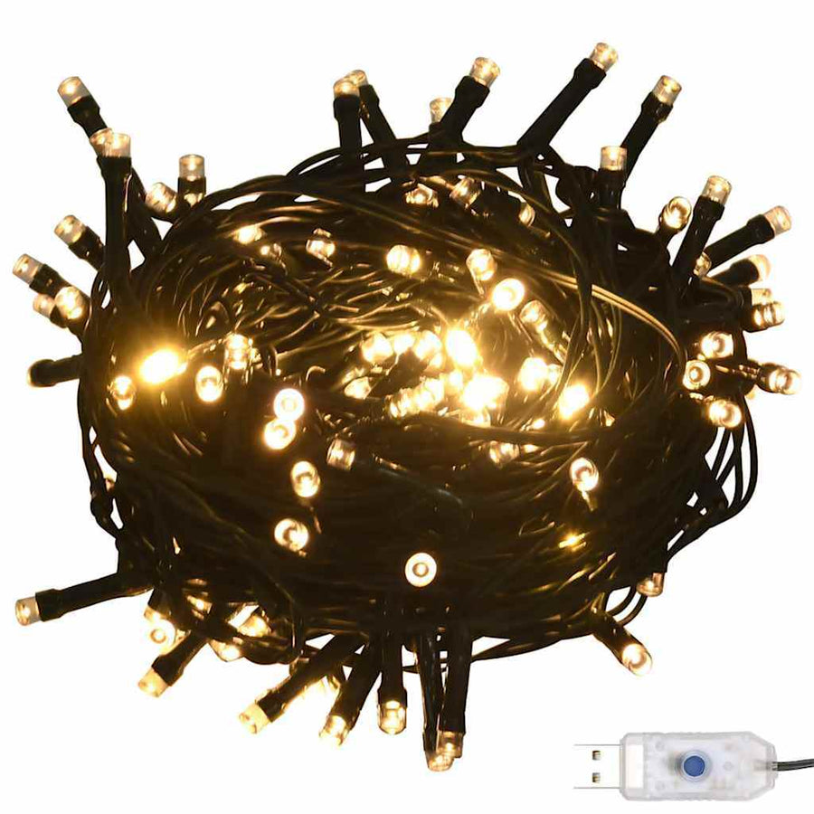 Kunstmatige Vorstverlichte Kerstboom met Bal Set Groen 120 cm