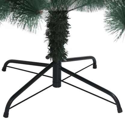 Kunstmatige Voorverlichte Kerstboom met Ballenset Groen 150 cm