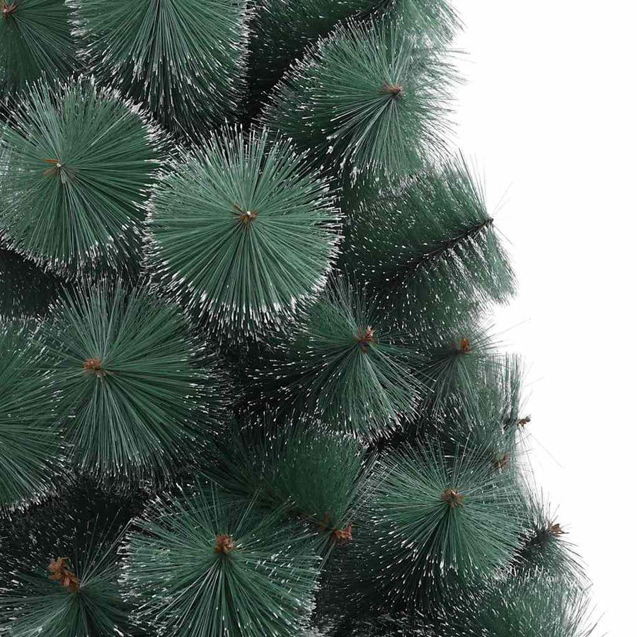 Kunst Kerstboom met Verlichting en Bal Set Groen 180 cm PET