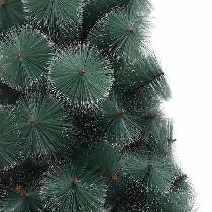 Kunstkerstboom met voorverlichting en ballenset Groen 240 cm