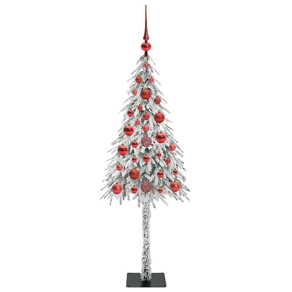 Kerstboom met 150 LED met standaard Wit 120 cm PE en staal