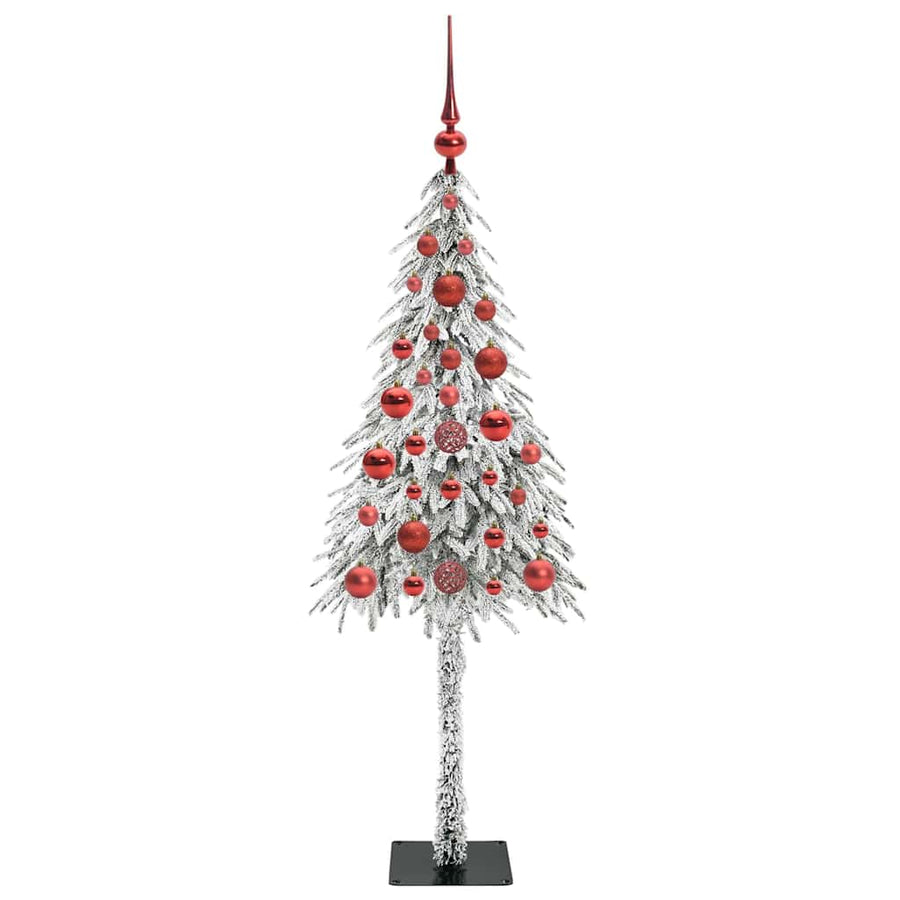 Kerstboom met 150 LED met standaard Wit 120 cm PE en staal