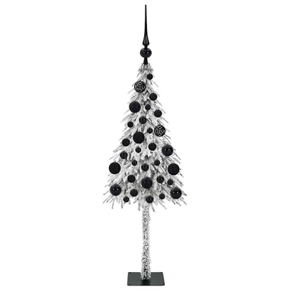 Kerstboom met 150 LED met standaard Wit 120 cm PE en staal