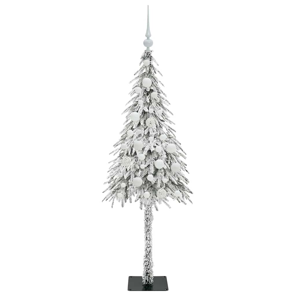 Kerstboom met 150 LED met standaard Wit 120 cm PE en staal