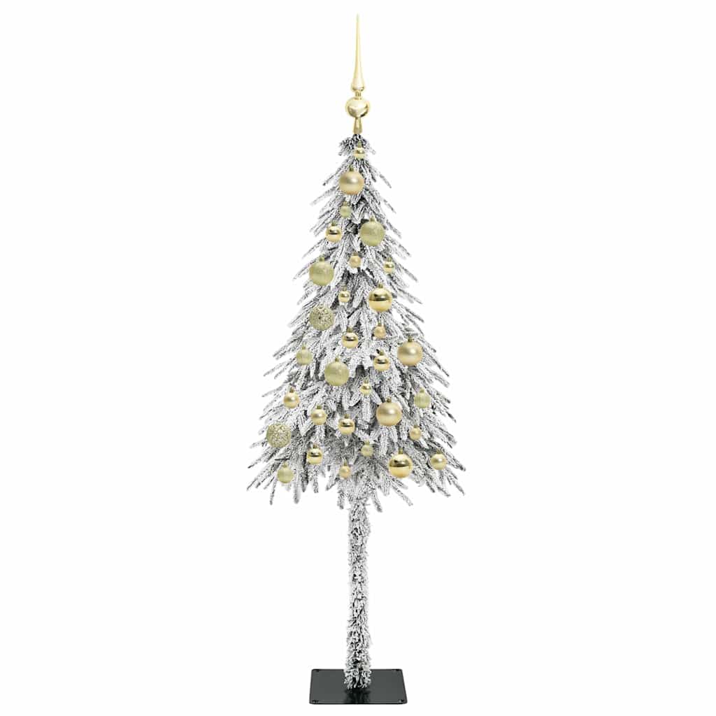 Kerstboom met 150 LED met standaard Wit 120 cm PE en staal