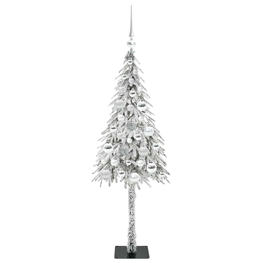 Kerstboom met 150 LED met standaard Wit 120 cm PE en staal