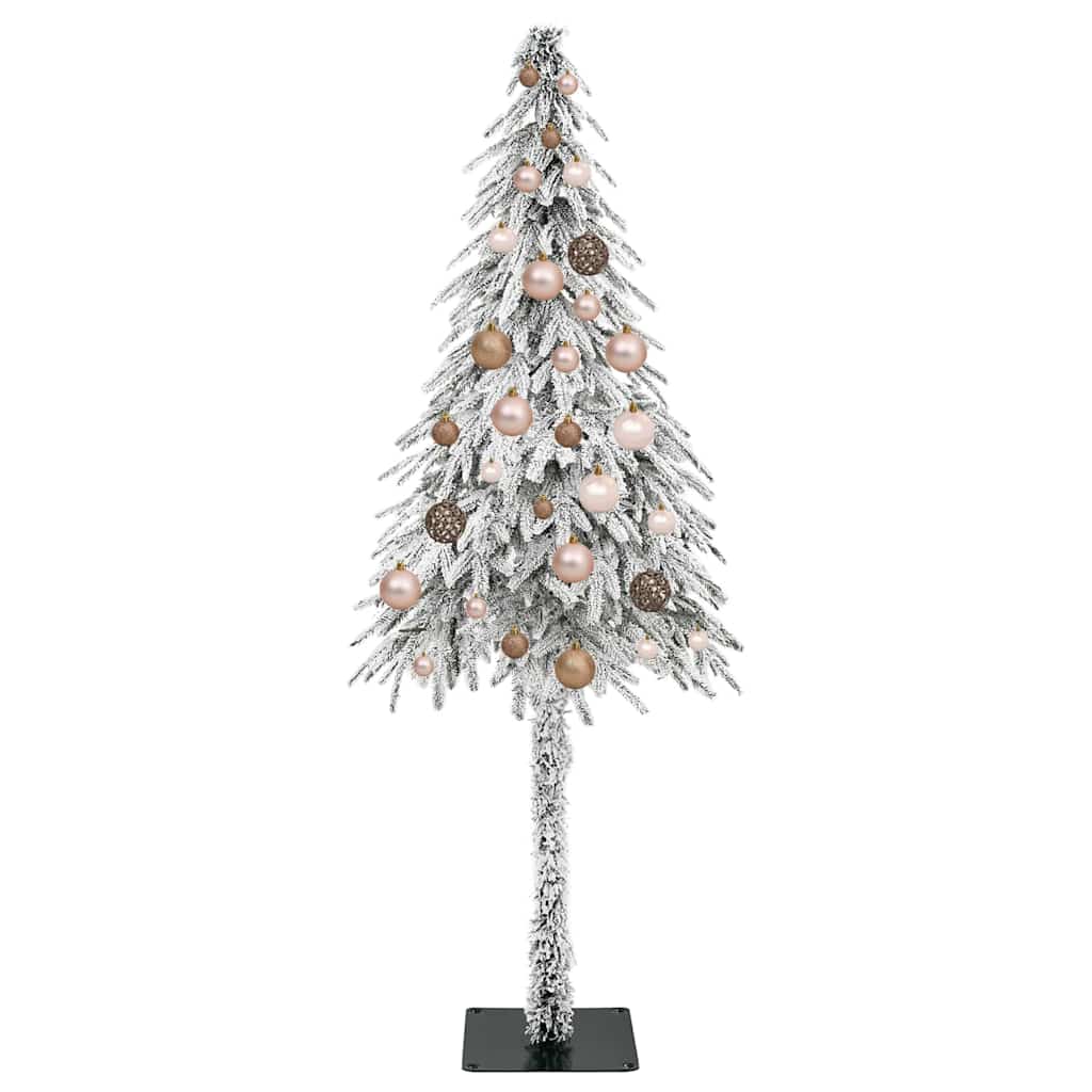 Kerstboom met 150 LED met standaard Wit 150 cm PE en staal