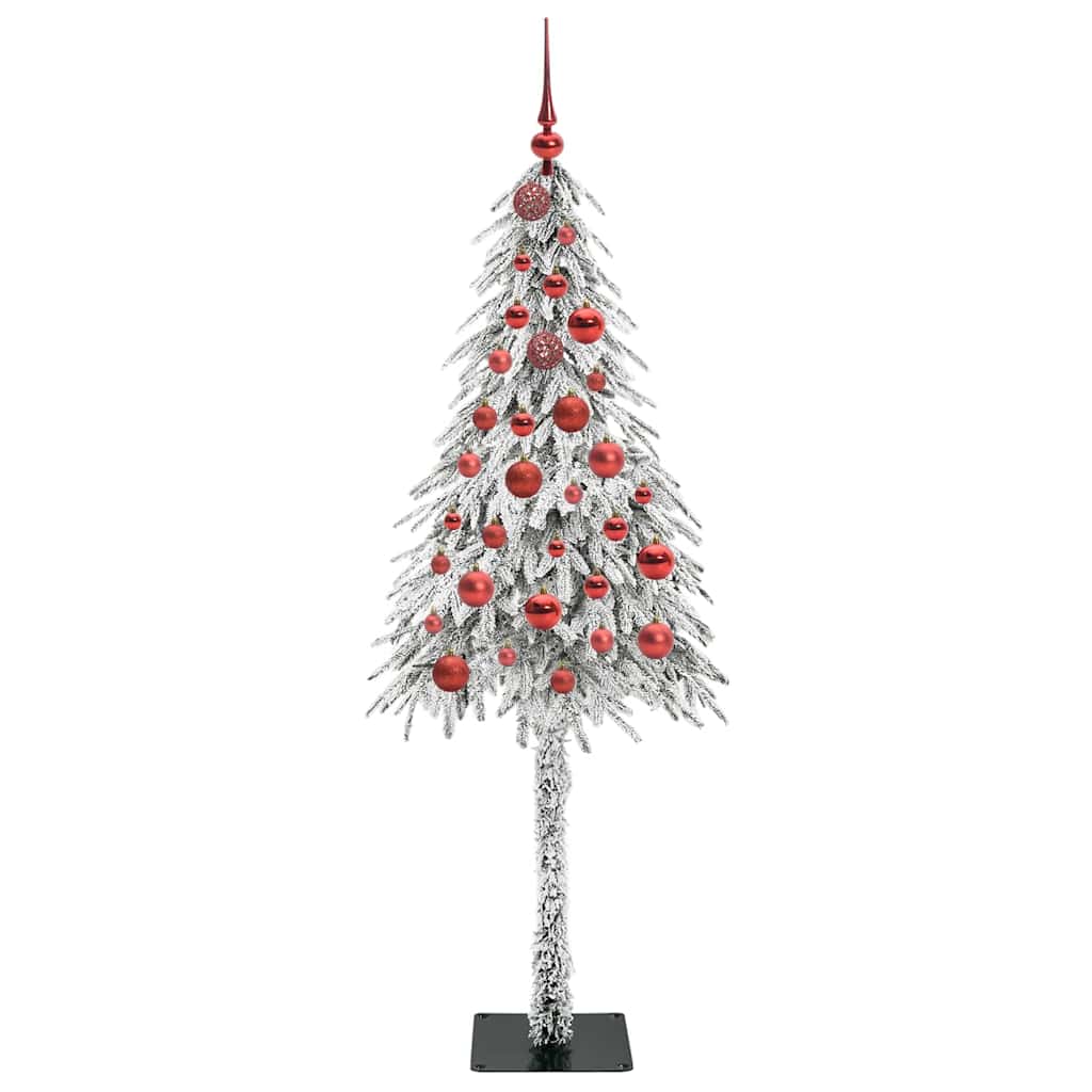Kerstboom met 150 LED met standaard Wit 150 cm PE en staal