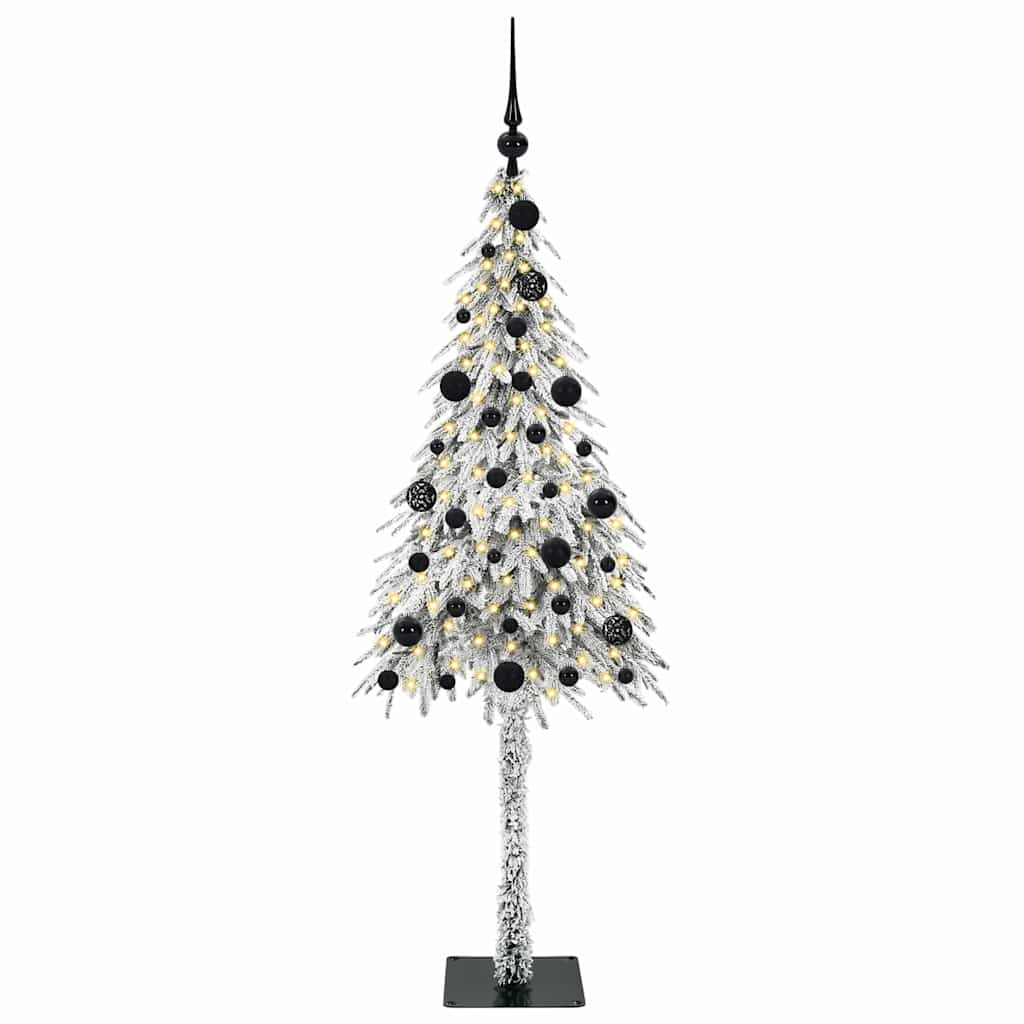 Kerstboom met 150 LED met standaard Wit 150 cm PE en staal