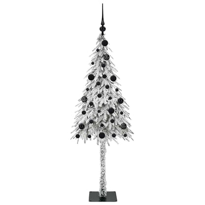 Kerstboom met 150 LED met standaard Wit 150 cm PE en staal