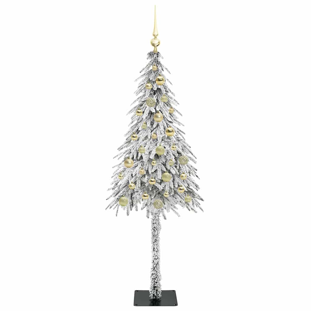 Kerstboom met 150 LED met standaard Wit 150 cm PE en staal