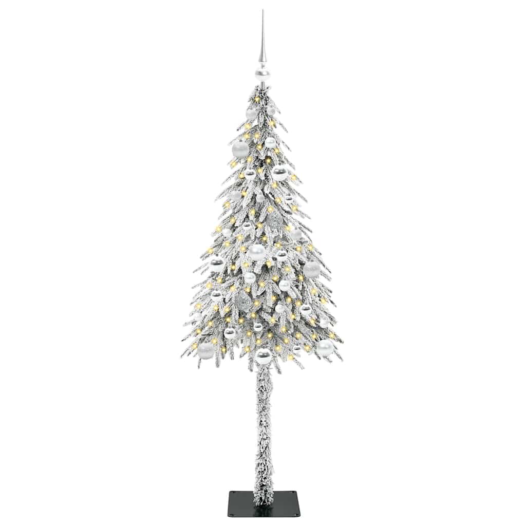 Kerstboom met 150 LED met standaard Wit 150 cm PE en staal