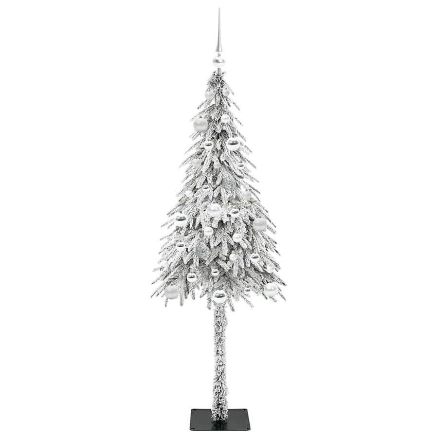 Kerstboom met 150 LED met standaard Wit 150 cm PE en staal