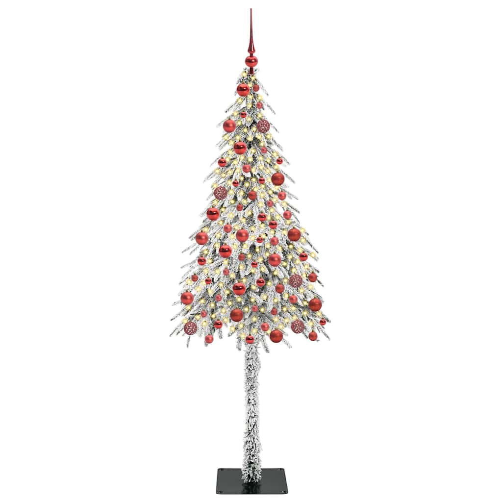Kerstboom met 300 LED met standaard Wit 180 cm PE en staal