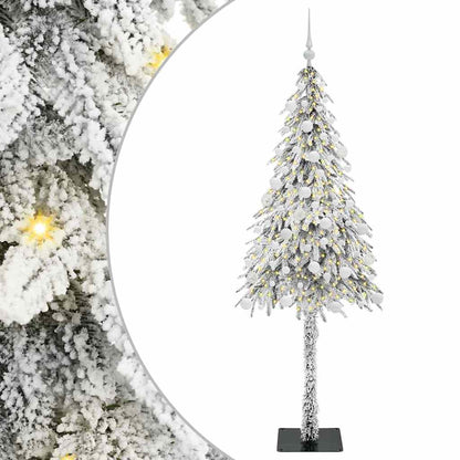 Kerstboom met 300 LED met standaard Wit 180 cm PE en staal
