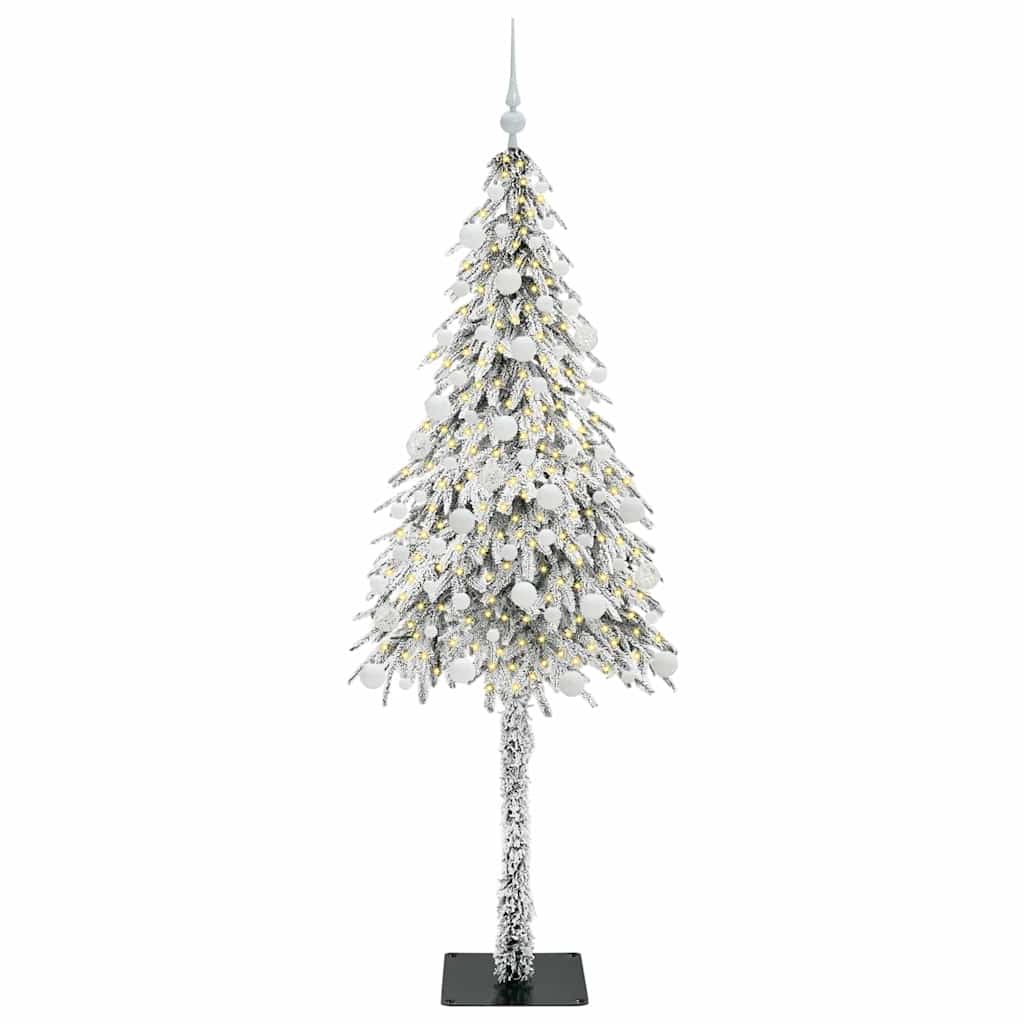 Kerstboom met 300 LED met standaard Wit 180 cm PE en staal