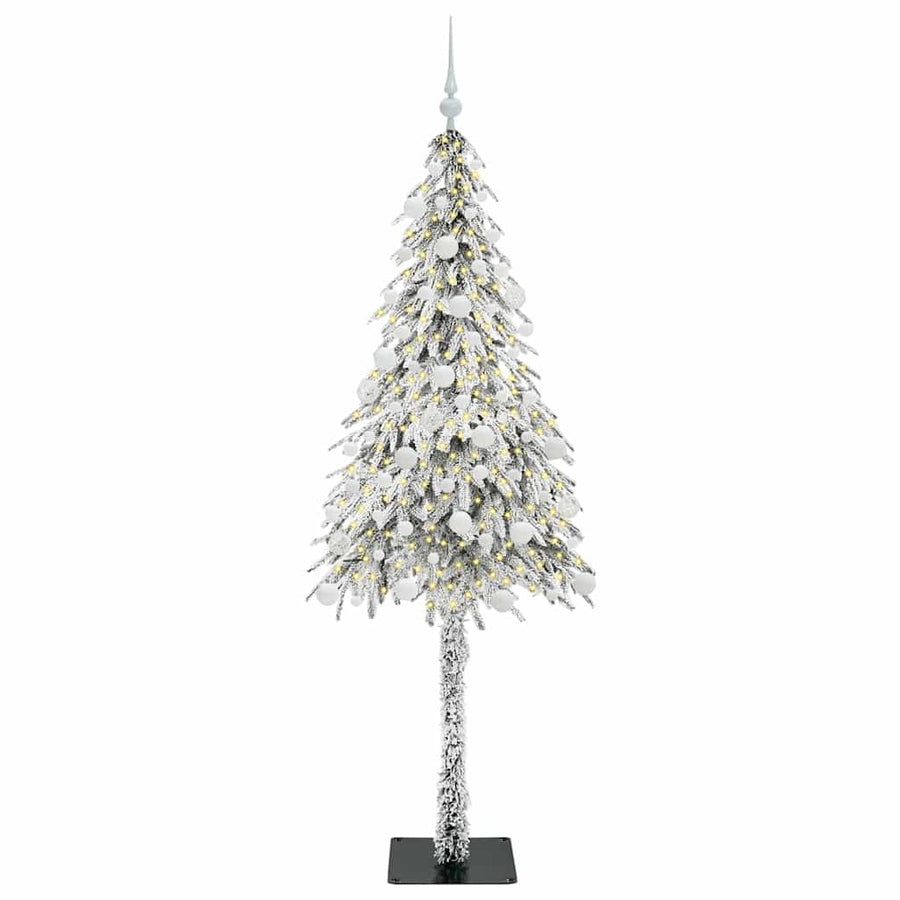 Kerstboom met 300 LED met standaard Wit 180 cm PE en staal
