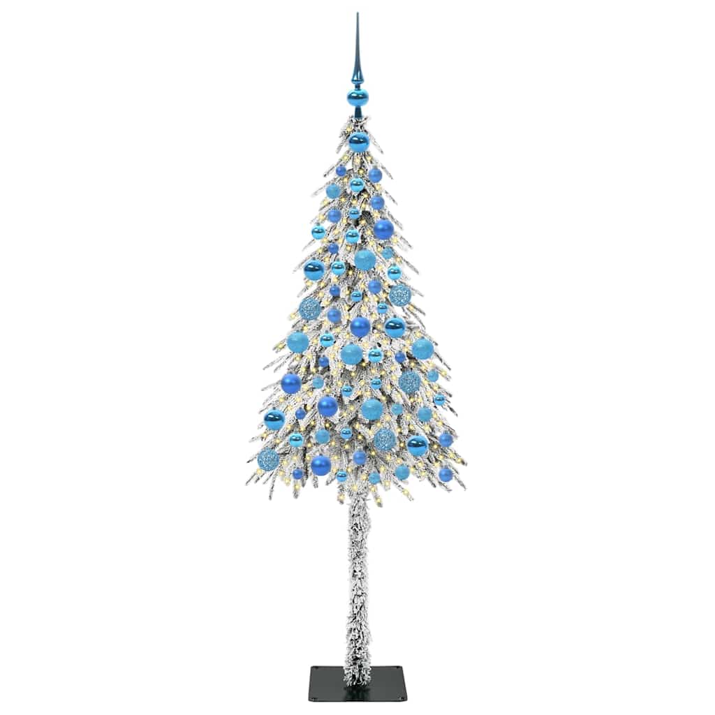 Kerstboom met 300 LED met standaard Wit 180 cm PE en staal