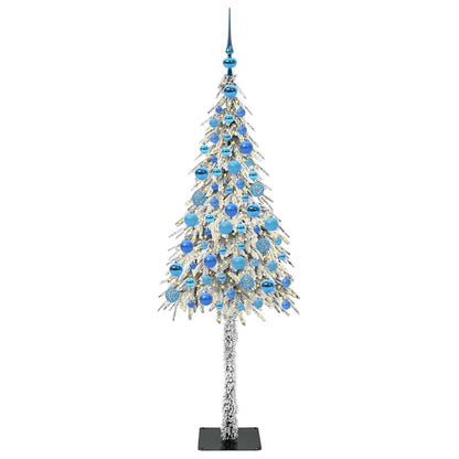 Kerstboom met 300 LED met standaard Wit 180 cm PE en staal
