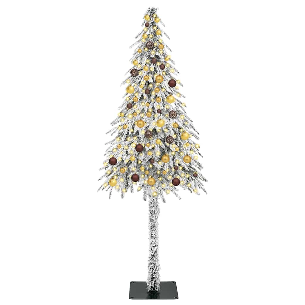 Kerstboom met 300 LED met standaard Wit 210 cm PE en staal