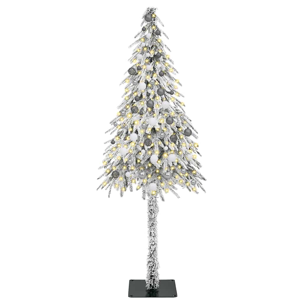 Kerstboom met 300 LED met standaard Wit 210 cm PE en staal