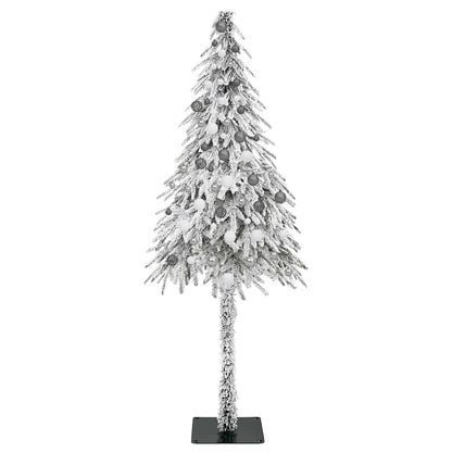 Kerstboom met 300 LED met standaard Wit 210 cm PE en staal