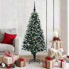 Kunstkerstboom 150 cm groen PVC staal
