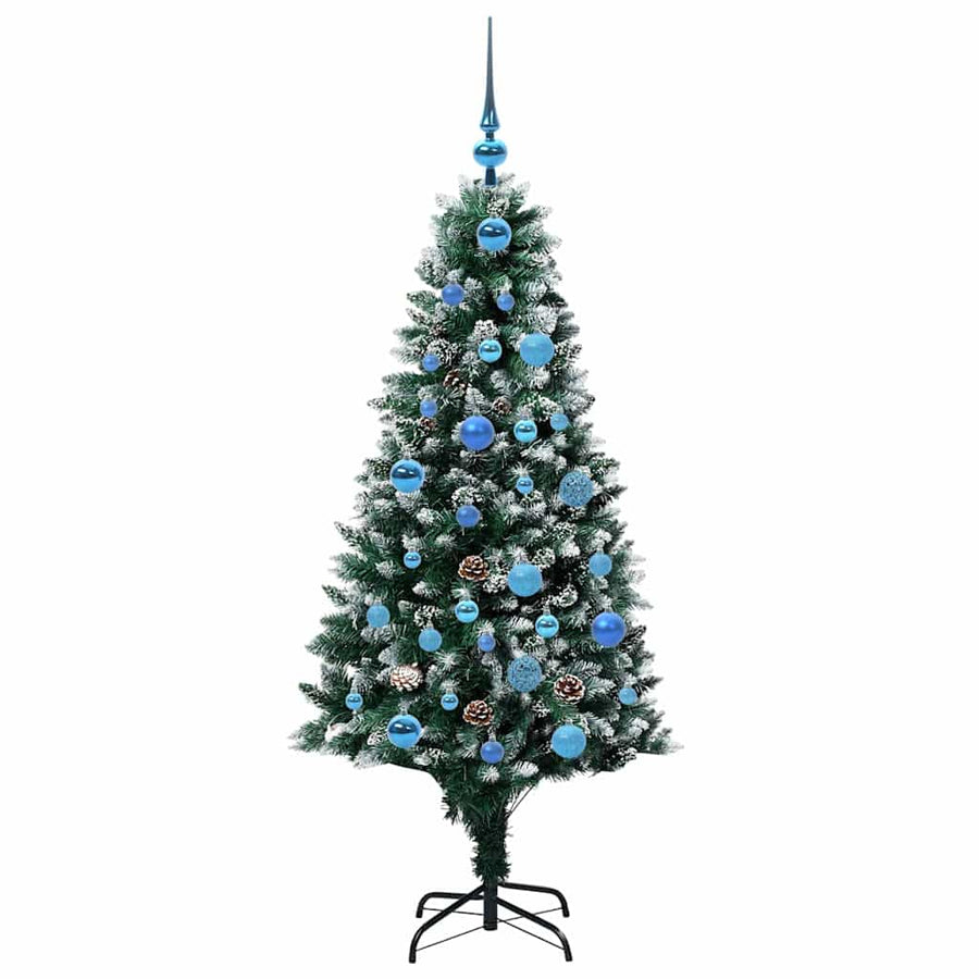 Kunstkerstboom Groen 150 Cm Pvc En Staal En Kunststof 150 x 93 cm