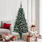 Kunstkerstboom 180 cm groen PVC staal
