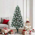 Kunstkerstboom 180 cm groen PVC staal