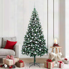 Kunstkerstboom 210 cm groen PVC