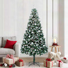 Kunstkerstboom 210 cm groen PVC