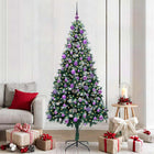 Kunstkerstboom 210 cm groen PVC staal