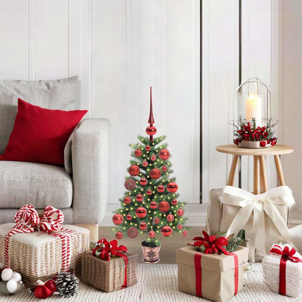 Kerstboom met 150 LED met standaard Groen 65 cm PE