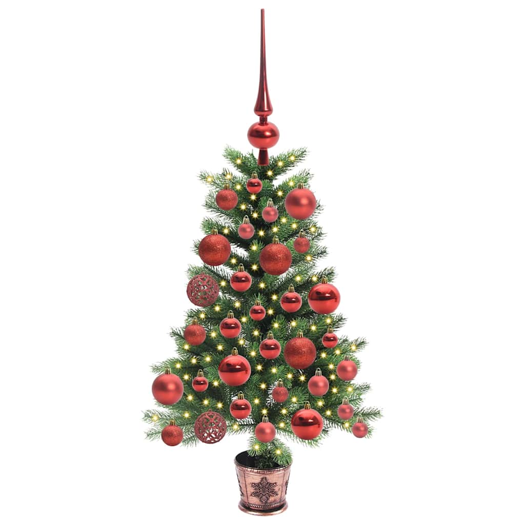 Kerstboom met 150 LED met standaard Groen 65 cm PE