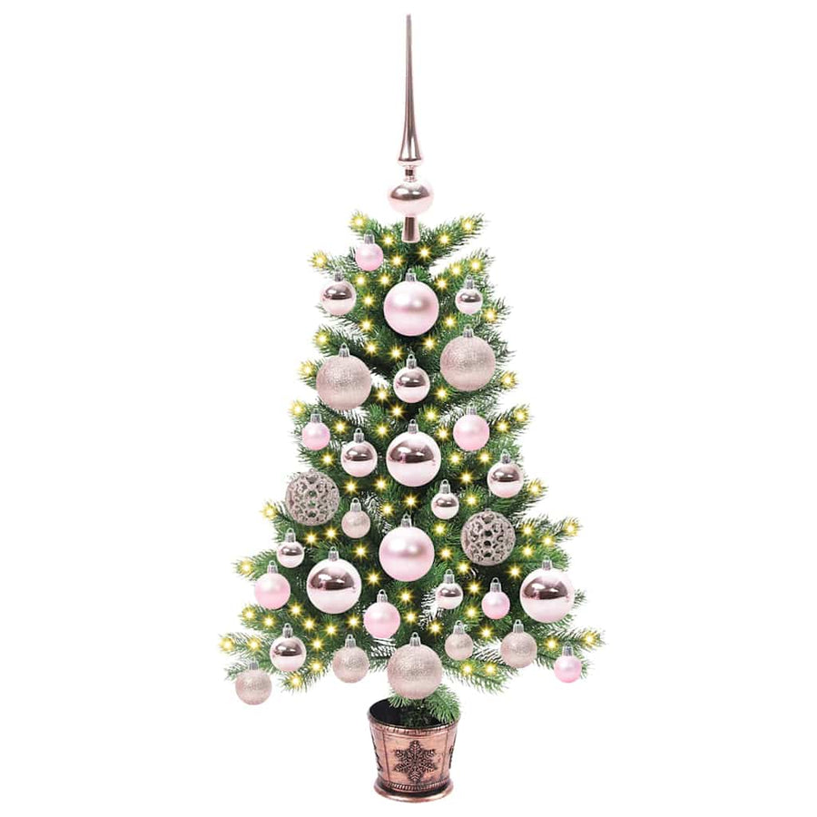 Kerstboom met 150 LED met standaard Groen 65 cm PE